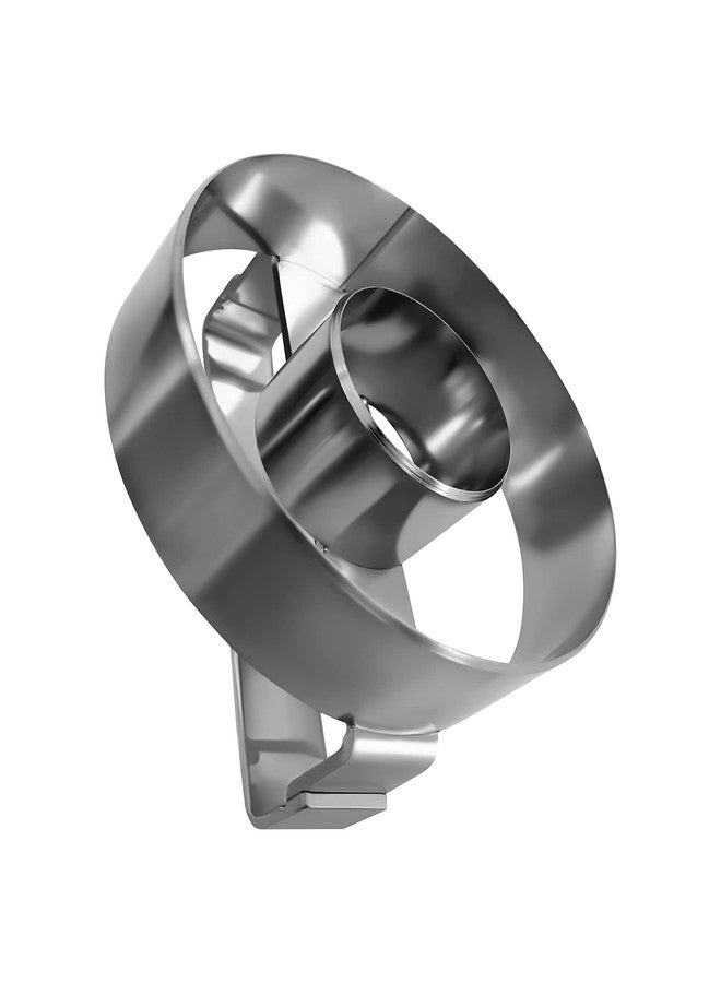 OCSParts Stainless Steel Commercial Grade Donut Cutters (5 Inch) - Image 1